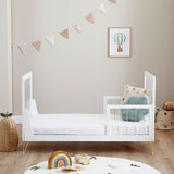 Babymore - Kimi XL Acrylic Cot Bed - My Nursery Furniture Co