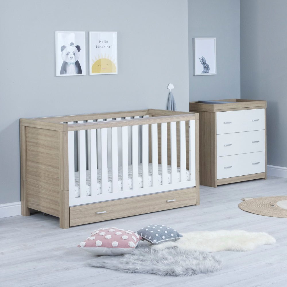 Babymore - Luno 2 Piece Nursery Set - My Nursery Furniture Co