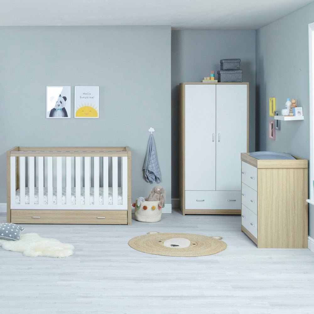 Babymore - Luno 3 Piece Nursery Set - My Nursery Furniture Co