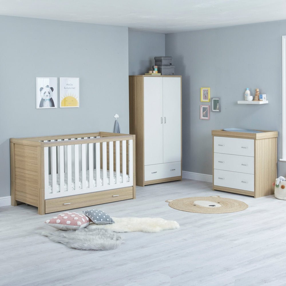 Babymore - Luno 3 Piece Nursery Set - My Nursery Furniture Co