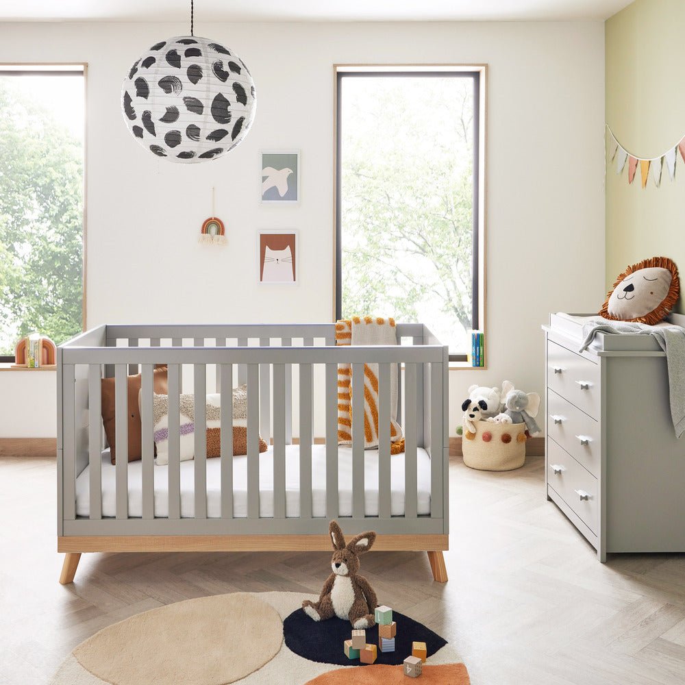 Babymore - Mona 2 Piece Nursery Set - My Nursery Furniture Co