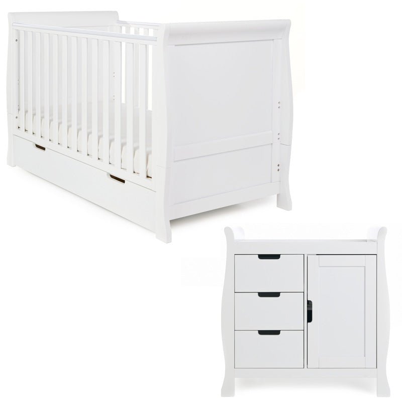 Obaby - Stamford Classic 2 Piece Nursery Set - My Nursery Furniture Co