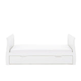 Obaby - Stamford Classic Sleigh Cot Bed with Drawer & Cot Top Changer - My Nursery Furniture Co