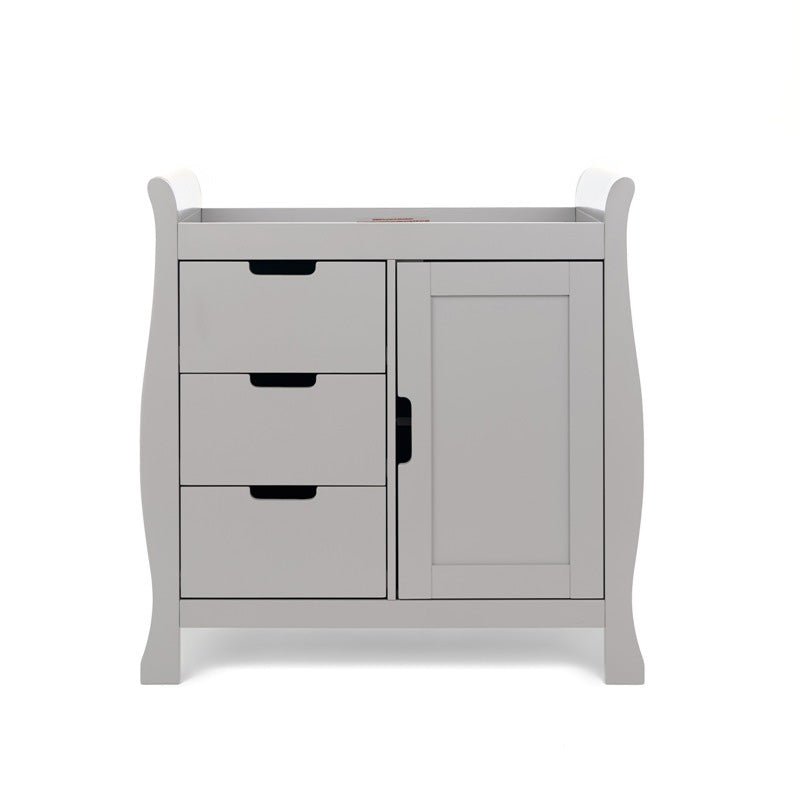 Obaby - Stamford Sleigh Closed Changing Unit - My Nursery Furniture Co