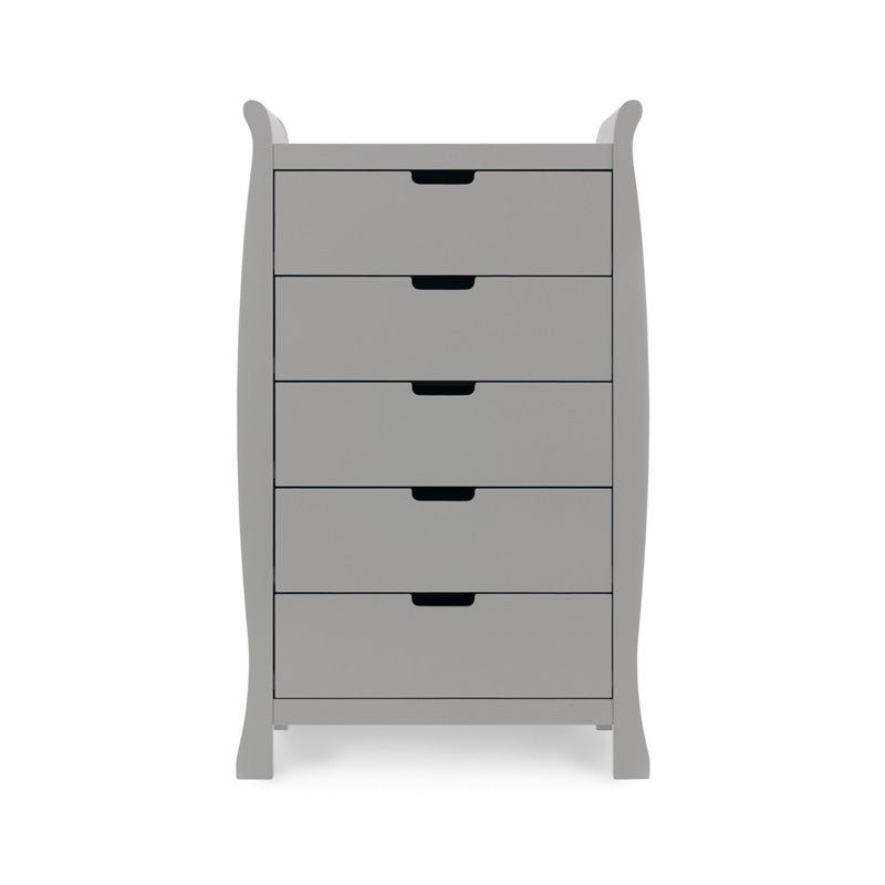 Obaby - Stamford Sleigh Tall Chest of Drawers - My Nursery Furniture Co